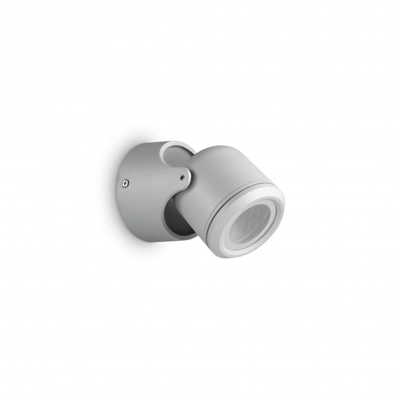 Ideal Lux 129471 Außenwandleuchte Xennon 1x28W | GU10 | IP44 - grau