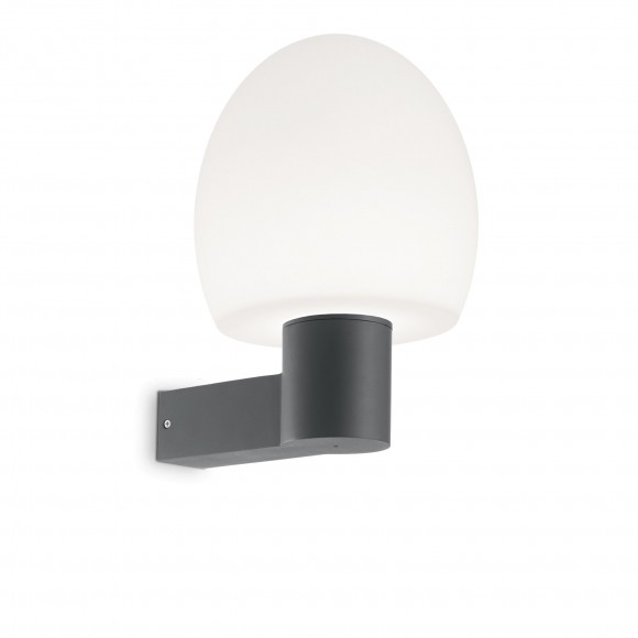 Ideal Lux 146669 Außenwandleuchte 1x60W Concerto | E27 | IP44 - anthrazit