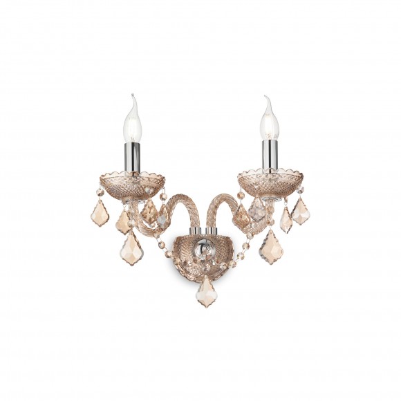 Ideal Lux 166841 Wandleuchte Rose 2x40W|E14