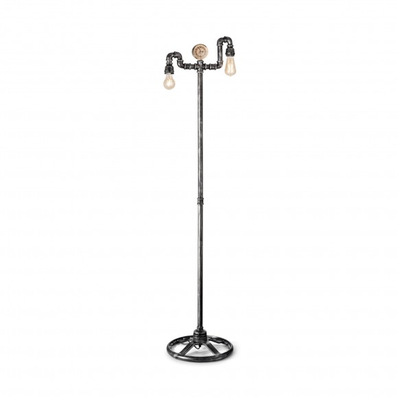 Ideal Lux 175348 Bodenleuchte Plumber 2x60W|E27