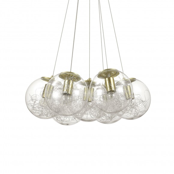Ideal Lux 176000 Pendelleuchte Mapa Sat 7x60W|E27