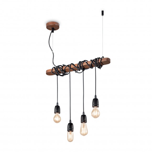 Ideal Lux 176352 Pendelleuchte Electric 4x60W|E27