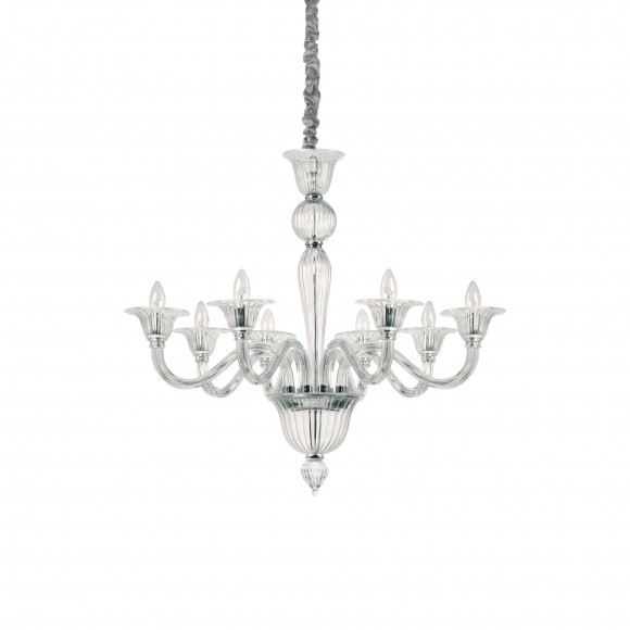 Ideal Lux 199382 Pendelleuchte Brigitta 8x40W|E14