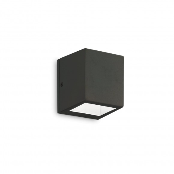 Ideal Lux 229546 Außenwandleuchte Twin 1x15W | G9 | IP44 - schwarz