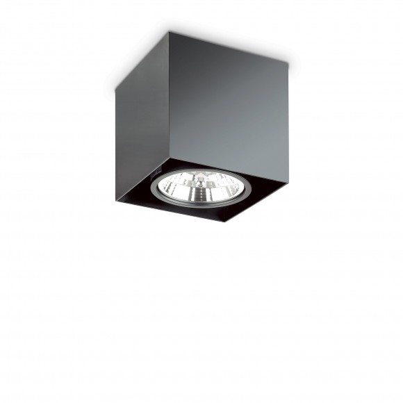 Ideal Lux 243931 Deckenaufbauleuchte Mood 1x50W | GU10 - schwarz