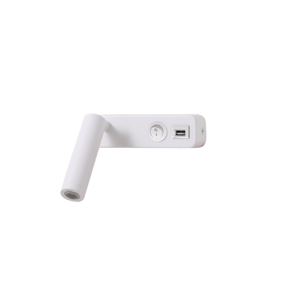 Immax 08279L LED Wandleuchte GOAL USB | 3W integrierte LED-Quelle