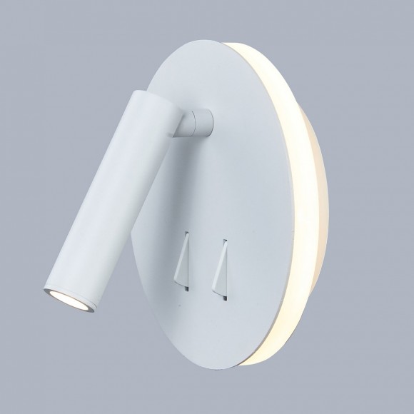 Italux SP7348-02A-WH LED Wandleuchte mit Schalter 1x9W Nemo | 3200K - weiß