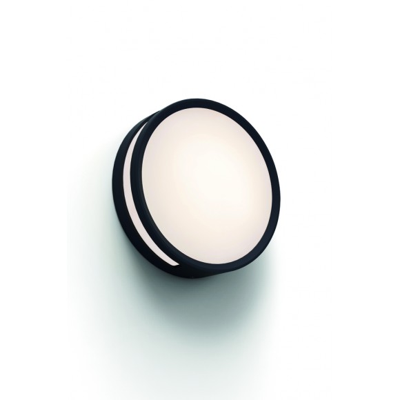 Lutec 6382201012 LED-Außendecken-/Wandleuchte Rola 1x13W | 800lm | 3000 K | IP54 - schwarz