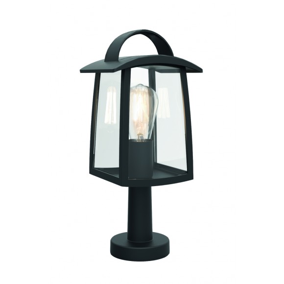 Lutec 7273604012 Gartenleuchte Kelsey 1x40W | E27 | IP44 - schwarz