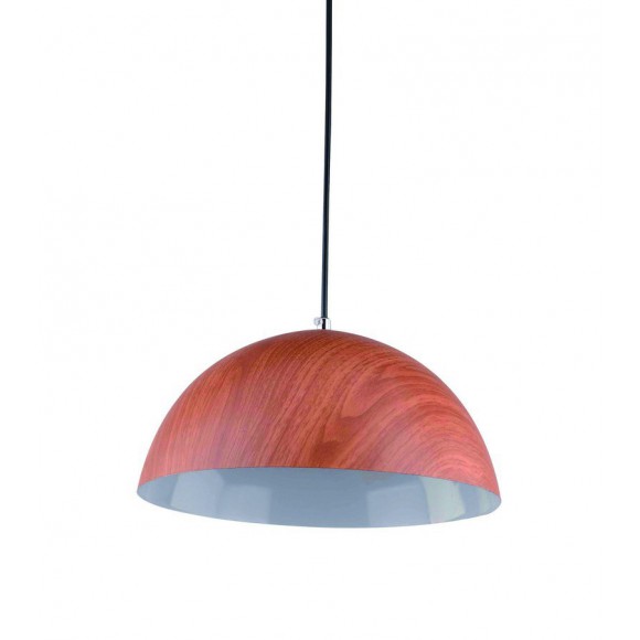 LEDKO 00239 Pendelleuchte 1x60W | E27 - Holzmotiv
