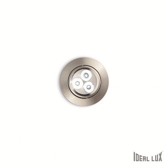 Ideal Lux LED Spotleuchte DELTA 3X1W LED LED - Nickel
