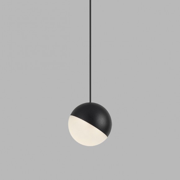 LED2 3301033 LED-Deckenleuchte Loco 1x10W | 900lm | 3000K - schwarz, opal