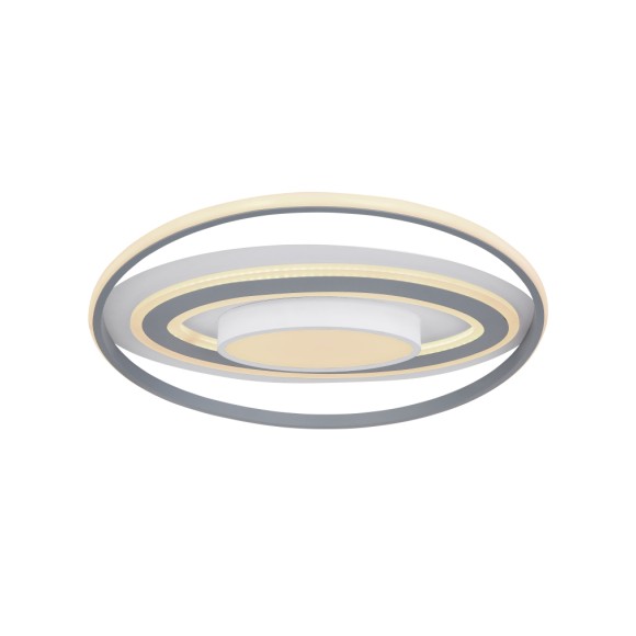 Globo 48016-60 LED Deckenleuchte Leola 1x60W | 2650lm | 3000-6000K - weiß, grau, opal