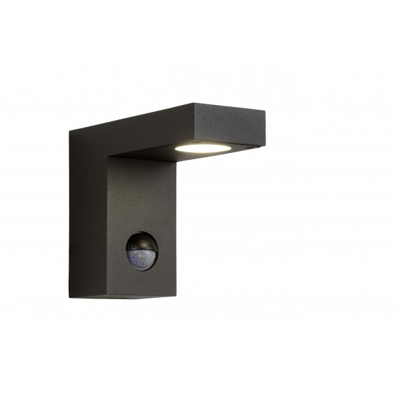 Lucide 28850/24/30 LED Außenwandleuchte mit Bewegungssensor Texas 1x6W | 3000K