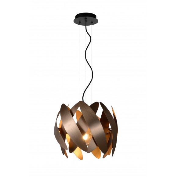 Lucide 74400/40/17 Pendelleuchte Vivana 1x60W | E27 - kupfer