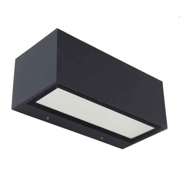 Lutec 5189101118 LED Außenwandleuchte Gemini 1x20W | 4000K | IP54 - leuchtet nach oben/unten