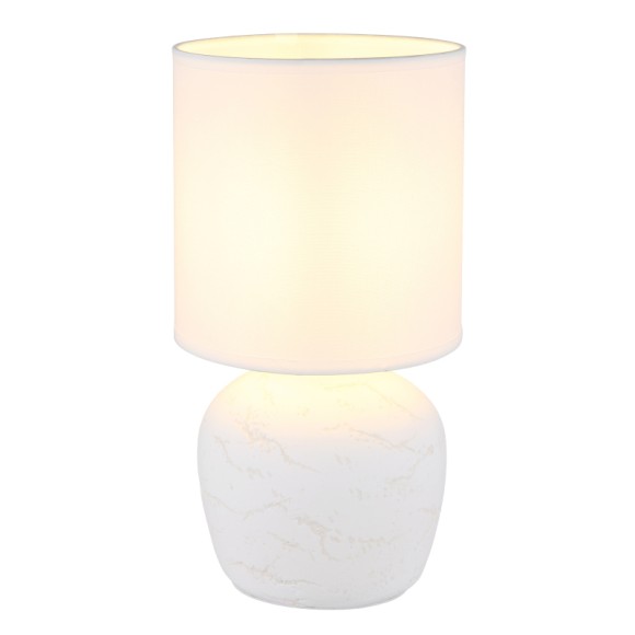 Globo MARBLE 21739W Tischlampe E14