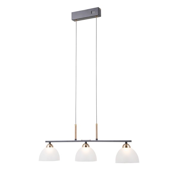 Italux PND-34374-3-BK LED Pendelleuchte Montiela | 15W LED | 772lm | 3000K