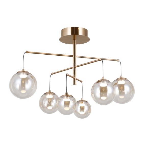 Italux PND-34381-6-HBR LED Pendelleuchte Velada | 30W LED | 2010lm | 3000K