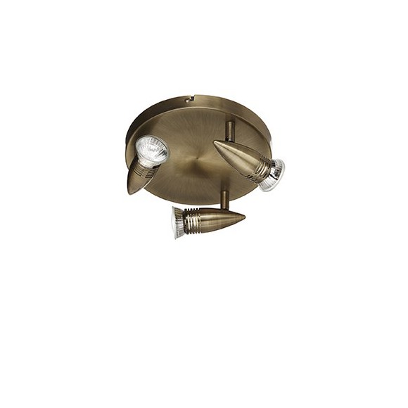 Ideal Lux Deckenleuchte Alfa PL2 3x50W GU10 - bronze