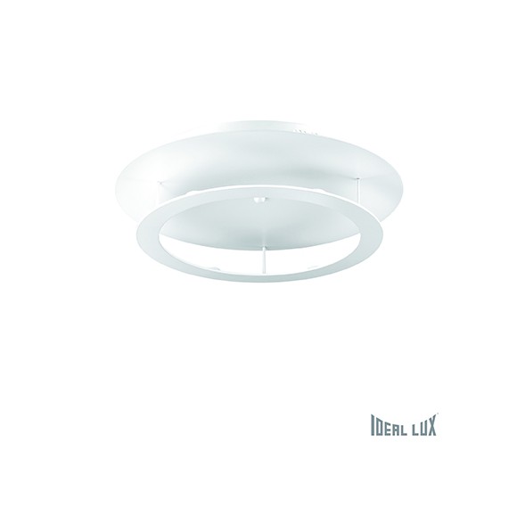 Ideal Lux Aufbaudeckenleuchte 6x5W Turbinen LED Lichtquelle integriert - weiß