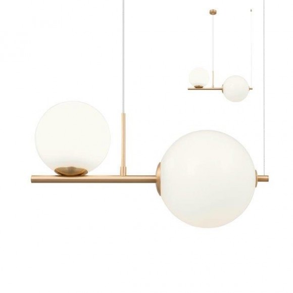 Redo 01-1633 Pendelleuchte Talis 2x42W | E27