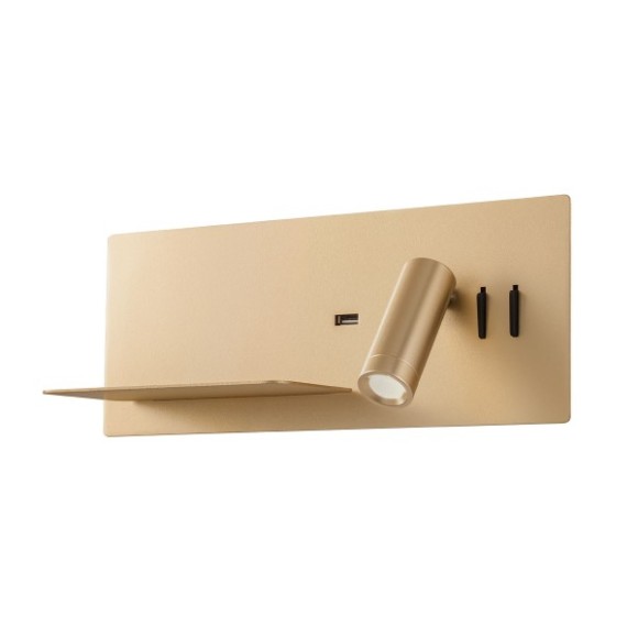 Redo 01-2984 LED Spot-Wandleuchte BROOK | 8+3W integrierte LED-Quelle | 733+135lm | 3000K