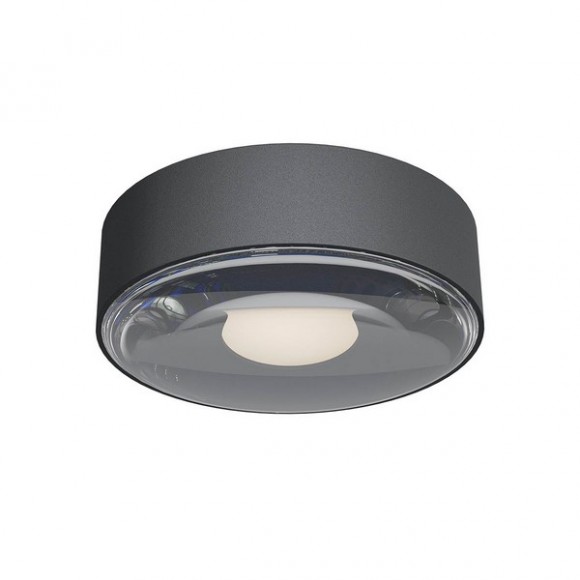 Redo 90412 LOG Außen-Deckeneinbauleuchte CREE COB LED 6W | 360lm | 3000 K | IP65 - Anthrazit