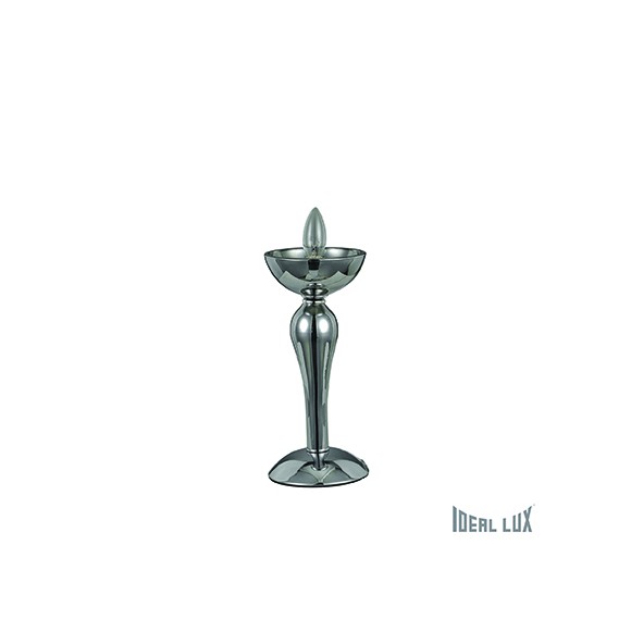 Ideal Lux Tischlampe CASANOVA 1x40W E14 - rauch grau