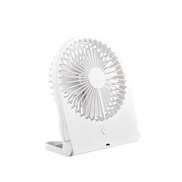 Trio R044-01 Breezy Tischventilator - IP20, 3 Geschwindigkeitsstufen, batteriebetrieben, USB-C-Ladung, weiß