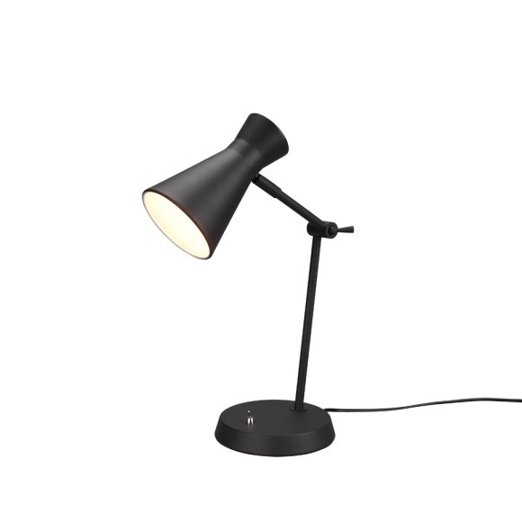 Trio R50781032 Tischleuchte Enzo 1x10W | E27 - schwarz