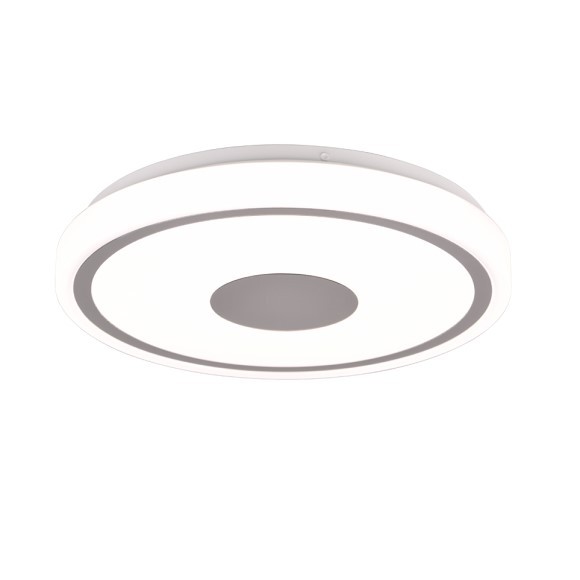 Trio R64361106 LED-Deckenleuchte Jacket 1x16W | 2000lm | 4000K | IP20 - chrom, weiß