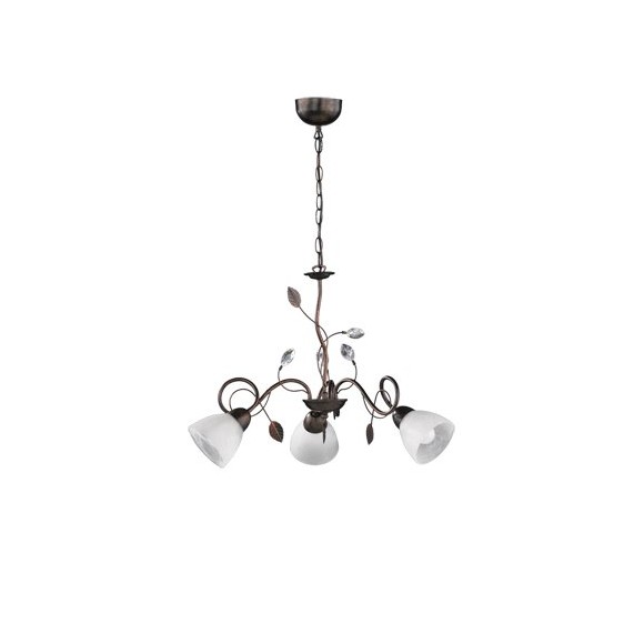 TRIO 110700328 Traditio Pendelleuchte E14 3x40W