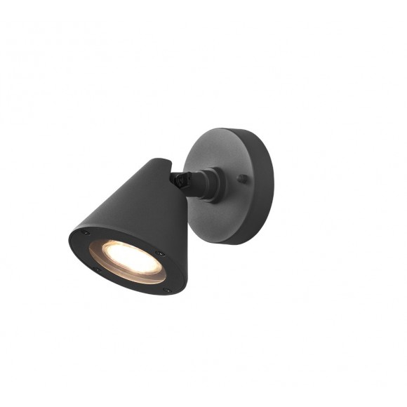 Trio 206060142 Wandleuchte Kaveri 1x5w | Gu10 | IP44 - Anthrazit