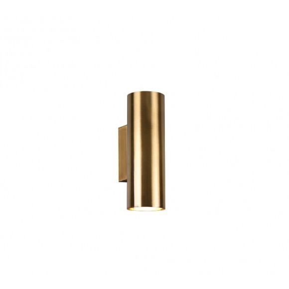Trio 212400204 Wandleuchte MARLEY 2x35W | GU10 - Ober- und Unterbeleuchtung, Messing