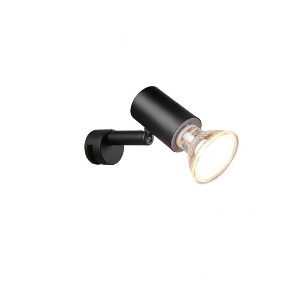 Trio 283500132 Wandleuchte Lorenzo 1x5w | Gu10 | IP44 - Matt schwarz