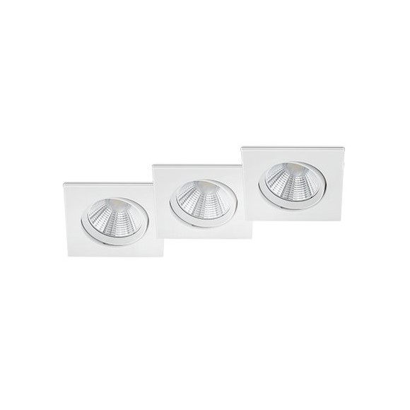 TRIO 650410331 Pamir Deckenleuchte SMD 3x5W 345lm 3000K IP23