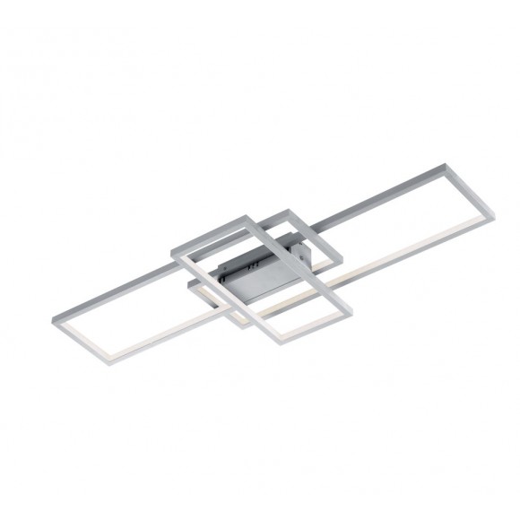 TRIO 652610307 LED Deckenleuchte Thiago 1x36W | 3000L | 3000-6000K | IP20 | RGBW - dimmbar, Temperatureinstellung, Memory-Funktion, Fernbedienung Technologie WiZ, Nickel