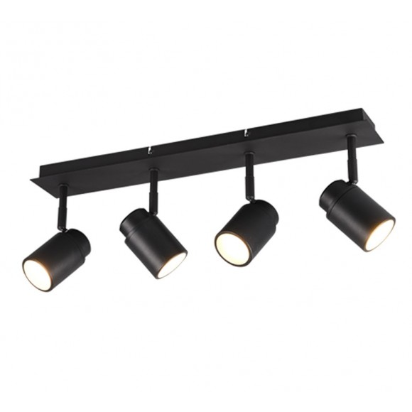 Trio 880400432 Spotleuchte Angelo 4x5w | Gu10 | IP44 - schwarz