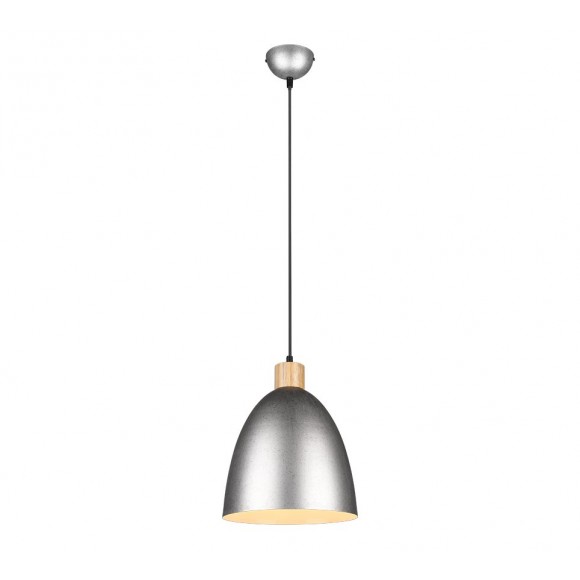 Trio R30681067 Hängende Deckenleuchte Jagger 1x40w | E27 - Nickel