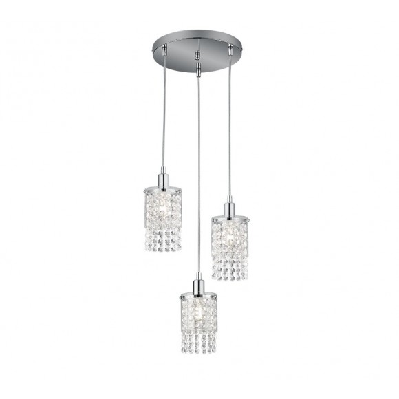 TRIO R30763906 Pendelleuchte Posh 3x10W | E14