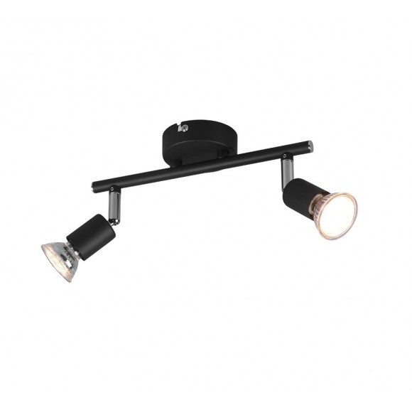 Trio R80912032 Wand- oder Spotleuchte Paris 2x35w | Gu10 - schwarz