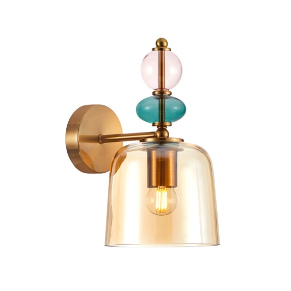 Italux WL-27092A-MC-BRO Wandleuchte Namos E27