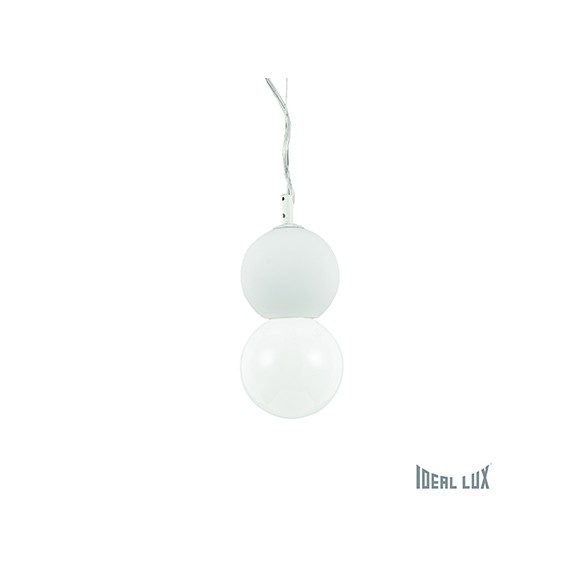 Ideal Lux Pendelleuchte Two 1x60W E27 - weiß