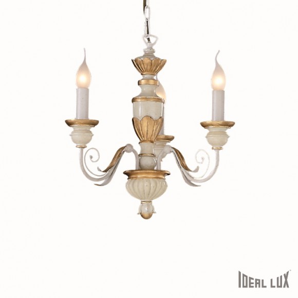 Ideal Lux Pendelleuchte Firenze SP3 3x40W E14 - rustikal