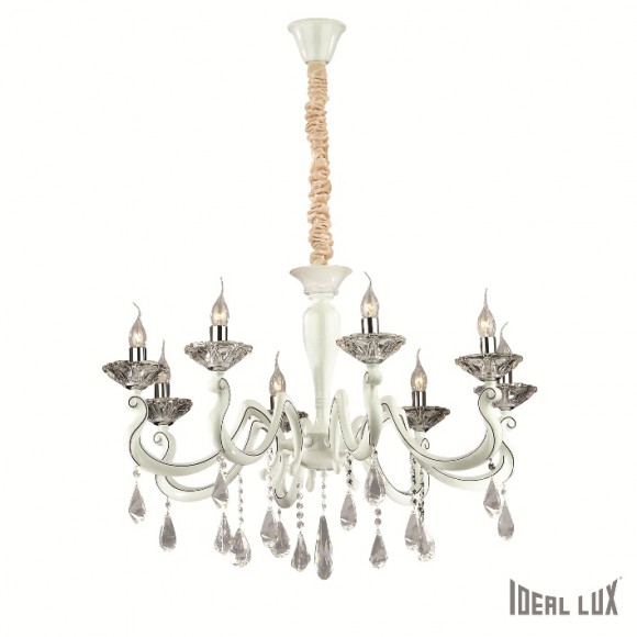 Ideal Lux 067889 Pendelleuchte 8x40W Candido | E14
