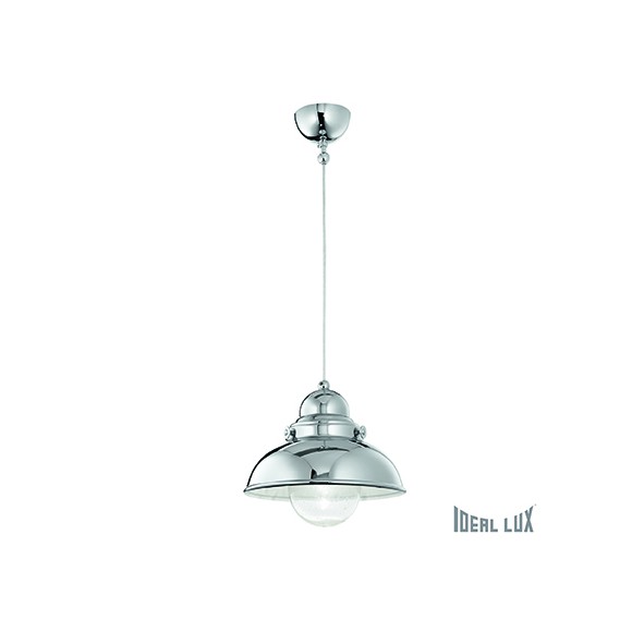 Ideal Lux Hängeleuchte - Kronleuchter SAILOR 1x100W E27 - chrom