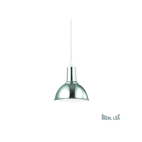 Ideal Lux Hängeleuchte - Ideal Lux Kronleuchter BENNY 1x60W E27 - chrom