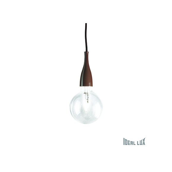Ideal Lux 112466 Pendelleuchte Minal Coffee 1x70W | E27 - Coffee