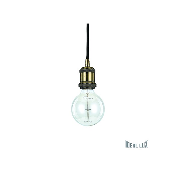 Ideal Lux FRIDA Brunito 1x60W E27 Ideal Lux Pendelleuchte - Hängeleuchte Messing